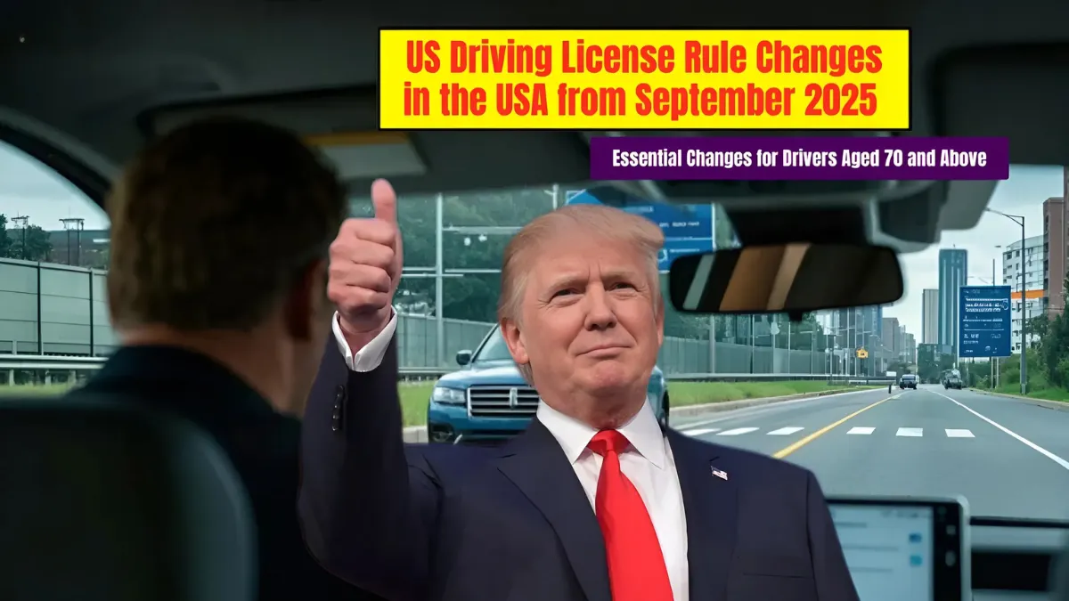 US Driving License Rule